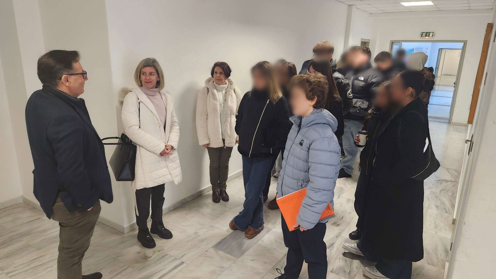 Επίσκεψη μαθητών της 12ης τάξης του τμήματος Οικονομικών και Πληροφορικής – 3ο Γενικό Λύκειο της Άρτας